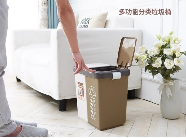 乐玩（中国）三和制造上海市民家用分类垃圾桶